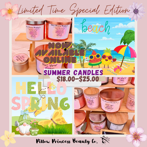 Limited Time Special Edition Spring Candles