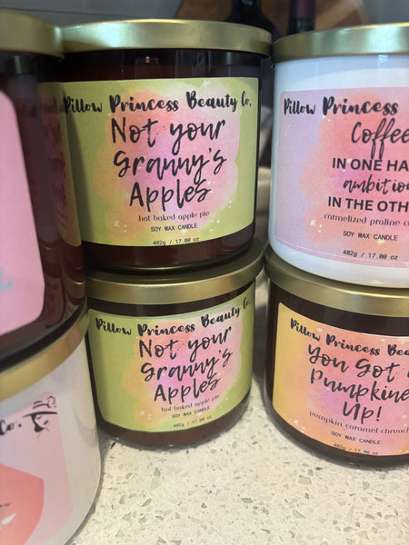 Limited Time Special Edition Fall Candles